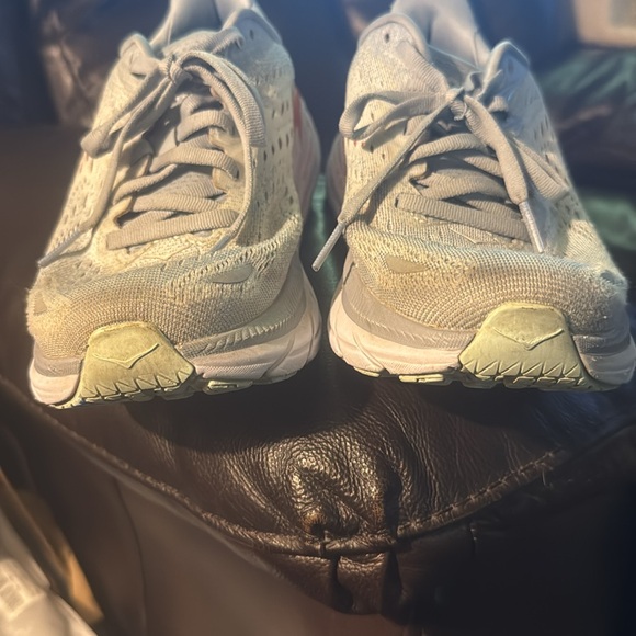 Hoka‎ One One Clifton 8 Womens 6.5 B Shoes Blue Running Walking 1119394 BFPA - Picture 5 of 16